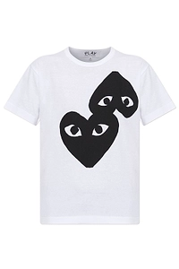 Comme Des GarÇOns Play Heart Print T-Shirt