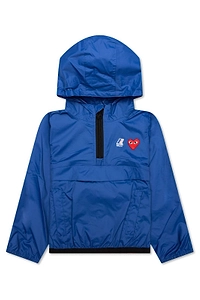 Comme Des GarÇOns Play Kids X K-Way Half Zip Jacket