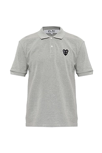 Comme Des GarÇOns Play Logo Patch Polo Shirt