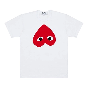 Comme Des GarÇOns Play Reverse Heart Print T-Shirt