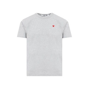 Comme Des GarÇOns Play Small Heart Patch Crewneck T-Shirt