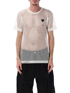 Semi-Sheer Short Sleeved T-Shirt