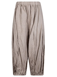 Comme Des GarÇOns Pleated Cropped Pants