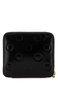 Comme Des GarÇOns Polka-Dot Embossed Wallet