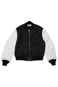Comme Des GarÇOns Play Zip-Up Bomber Jacket