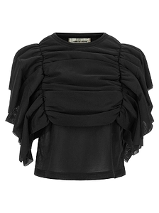 Comme Des GarÇOns Ruffle Detailed Top