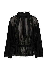 Comme Des GarÇOns Ruffle Detailed Blouse