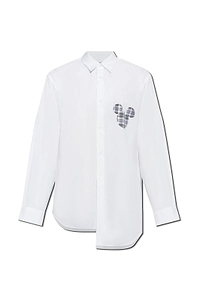 Comme Des GarÇOns Shirt Asymmetric Hem Shirt