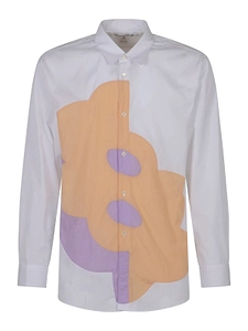 Comme Des GarÇOns Abstract Panel Shirt