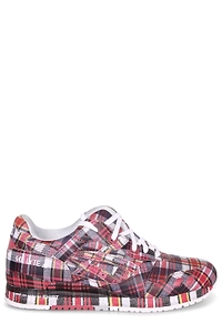 Comme Des GarÇOns Shirt Checked Lace-Up Sneakers