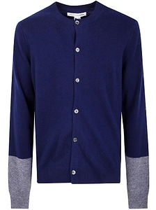 Comme Des GarÇOns Shirt Colour-Block Button-Up Cardigan