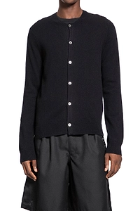 Comme Des GarÇOns Shirt Crenweck Knitted Cardigan
