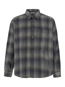 Coor Ombre Check One-Pocket Shirt