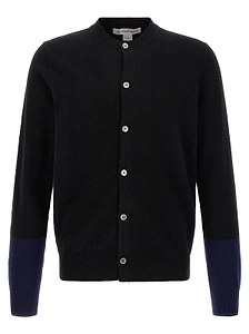 Comme Des GarÇOns Shirt Color-Block Cardigan