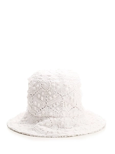 Comme Des GarÇOns Shirt Crochet Laced Bucket Hat