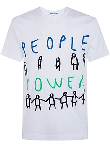 Comme Des GarÇOns Shirt Graphic Printed T-Shirt