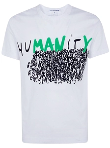 Comme Des GarÇOns Shirt Graphic Printed T-Shirt