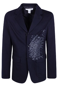 Comme Des GarÇOns Shirt Graphic Printed Jacket