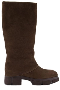 Cph554 Round Toe Knee-High Boots