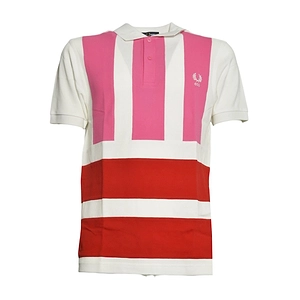 Comme Des GarÇOns Shirt Oversized Striped Polo Shirt