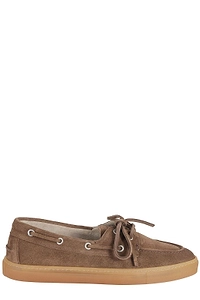 Copenhagen Almond Toe Slip-On Lace-Up Shoes