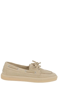 Copenhagen Almond Toe Slip-On Lace-Up Shoes