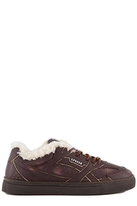 Copenhagen Studios Cph63 Round Toe Perforated Sneakers