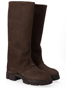 Cph554 Round Toe Knee-High Boots