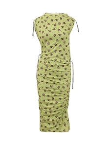 Coperni Lily Printed Adjustable Dress