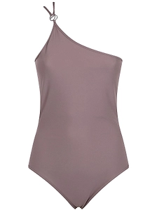 Coperni One Shoulder Asymmetric Swimsuit