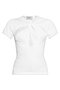 Coperni Short-Sleeved Cut Out T-Shirt