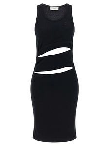 Coperni Spiral Sleeveless Mini Dress