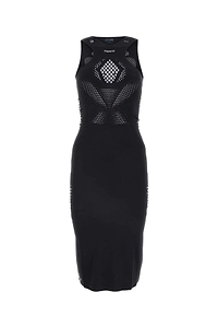 Coperni X Puma Cut-Out Sleeveless Midi Dress