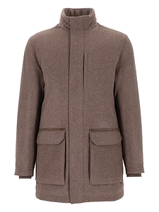 Corneliani Hooded Pea Coat