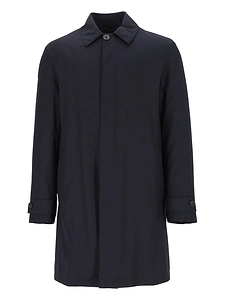 Corneliani Quilted Waterproof Car Coat