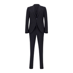 Corneliani Three-Piece Peak-Lapel Suits