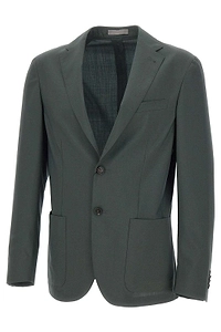 Corneliani Whisper Single-Breasted Blazer