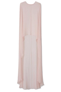 Costarellos Long Semi Sheer Layer Cape