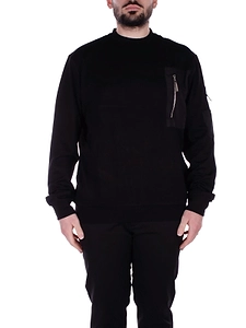 Costume National Zip-Detailed Sweatshirt