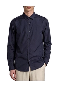 Costumein Curved Hem Button-Down Shirt
