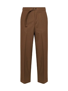 John Belted Pleated Pants