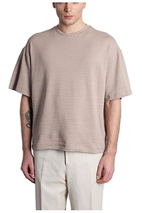 Costumein Textured Short Sleeved T-Shirt