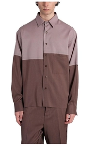 Costumein Long Sleeved Colour-Block Shirt
