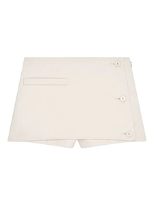 CourrÈGes Asymmetric Wrap Shorts