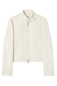 CourrÈGes Buckle-Neck Zipped City Jacket