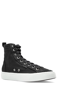 CourrÈGes Canvas 01 Mid Lace-Up Sneakers