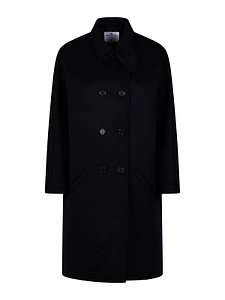 CourrÈGes Double-Breasted Coat
