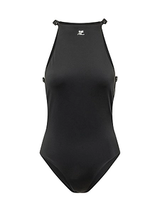 CourrÈGes Cut-Out One-Piece Swimsuit