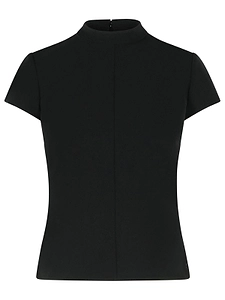 CourrÈGes Heritage Logo-Embroidered Top