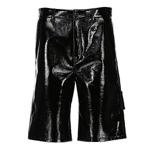 CourrÈGes Hammer Vinyl Shorts